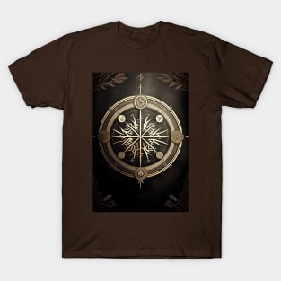 Nordic Vegvisir Symbol Minimalism Art Print T-Shirt